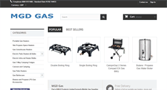 Desktop Screenshot of mobilegas.co.uk